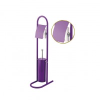 Roll Stand Purple toilet brush holder, Bathroom Toilet Paper Roll Holder